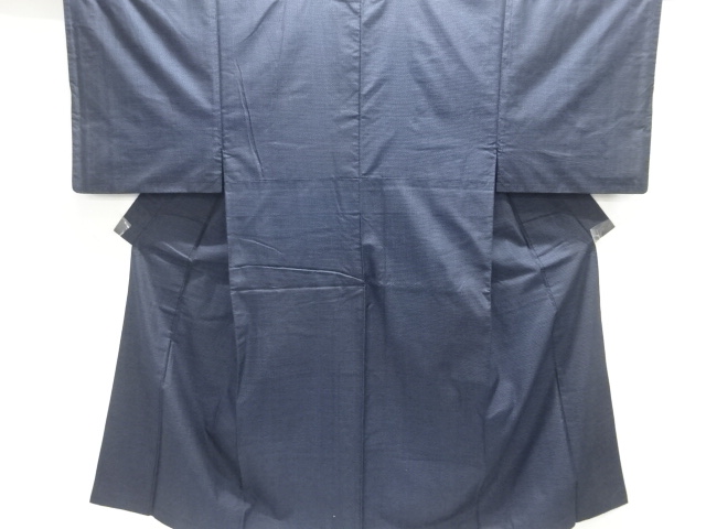 JAPANESE KIMONO / ANTIQUE MENS KIMONO / SILK / TSUMUGI